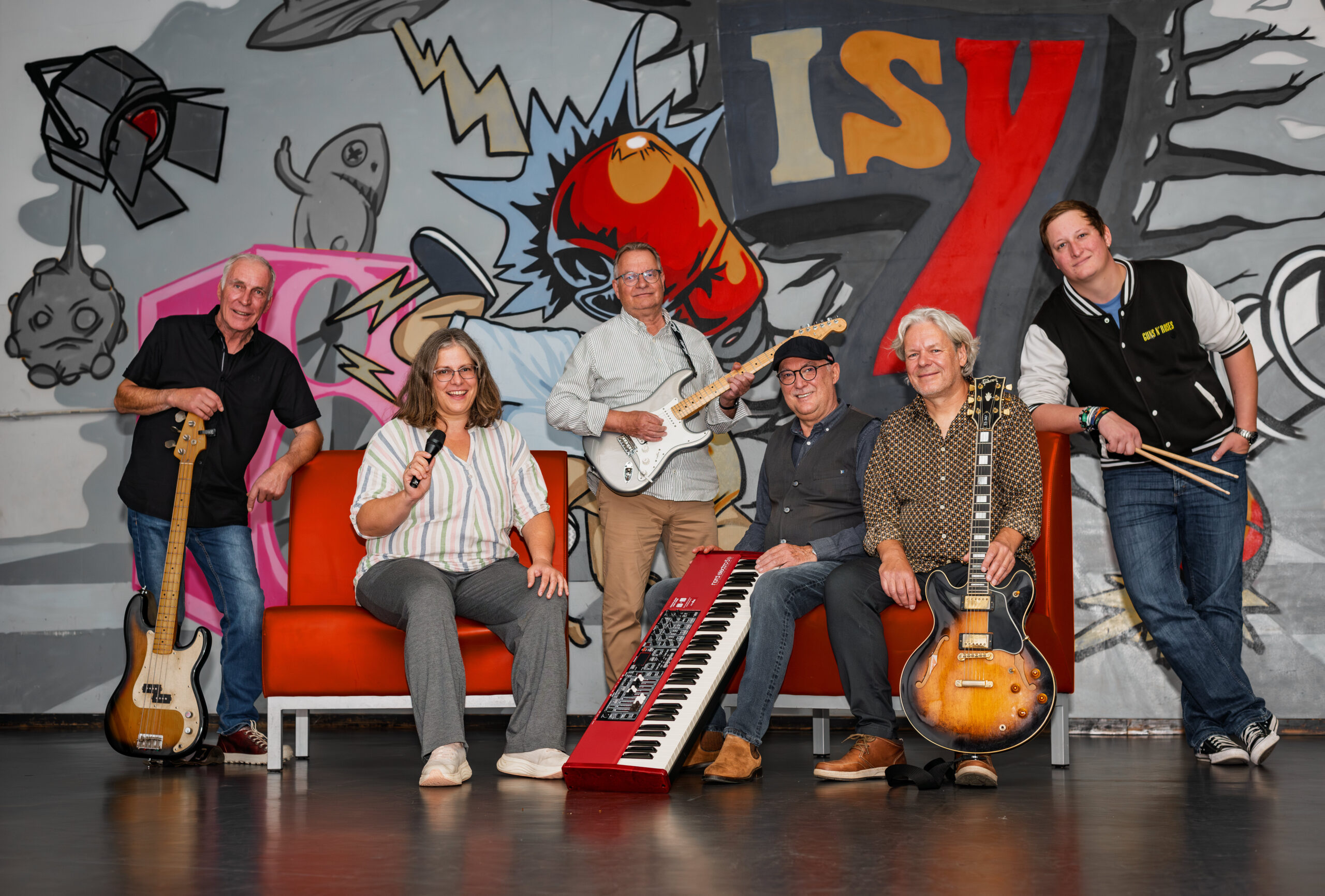 Smooth & Groovy aus Espelkamp und Rahden bringen Rockklassiker, Funk und Soul auf die Bühne