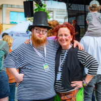 Tom "Zaubertiger" und Angela Hölscher Maluna Kunterbunt